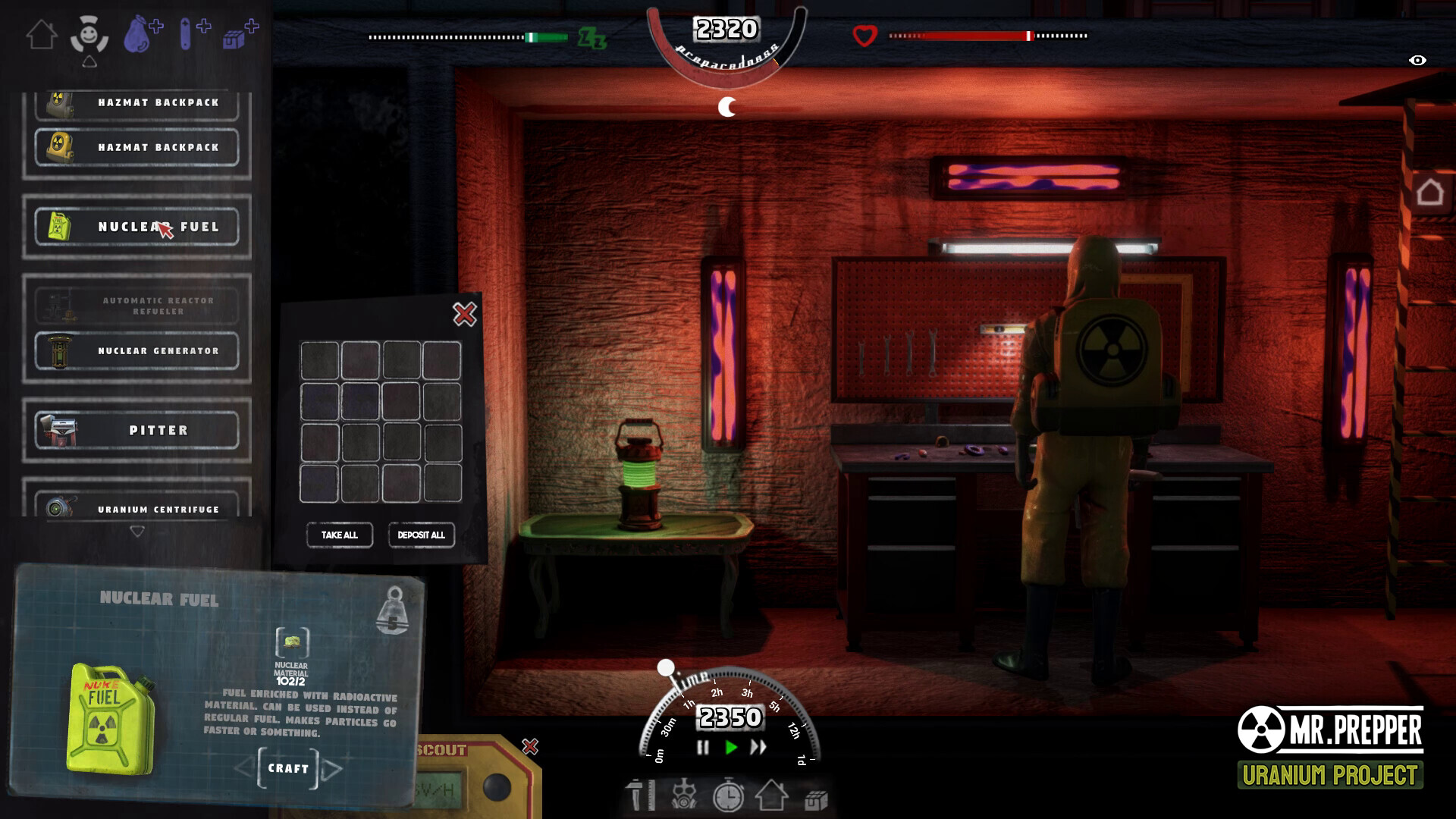 Mr. Prepper - Uranium Project DLC Screenshot 1