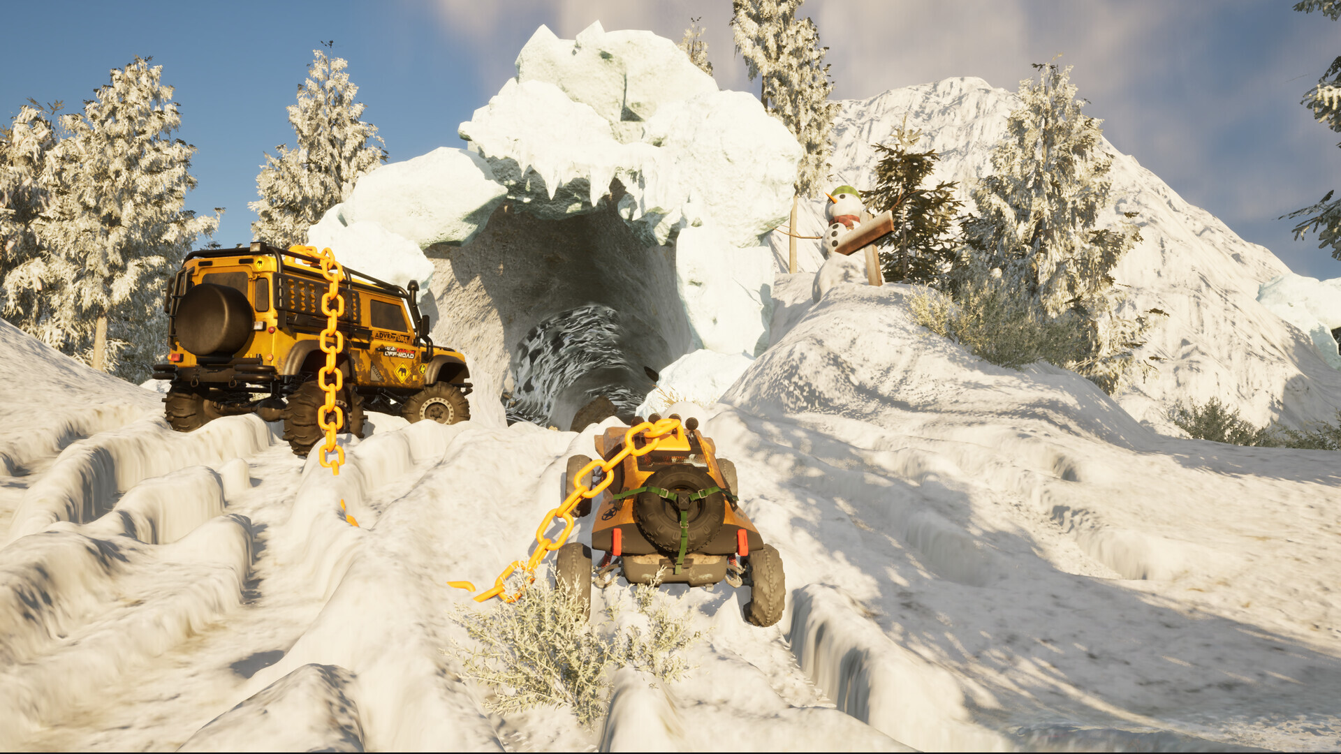 Chained Wheels Screenshot 0