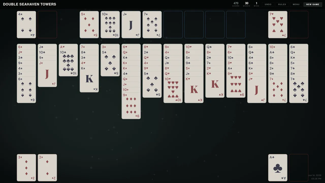 Solitaire - Complete Collection Demo Screenshot 1