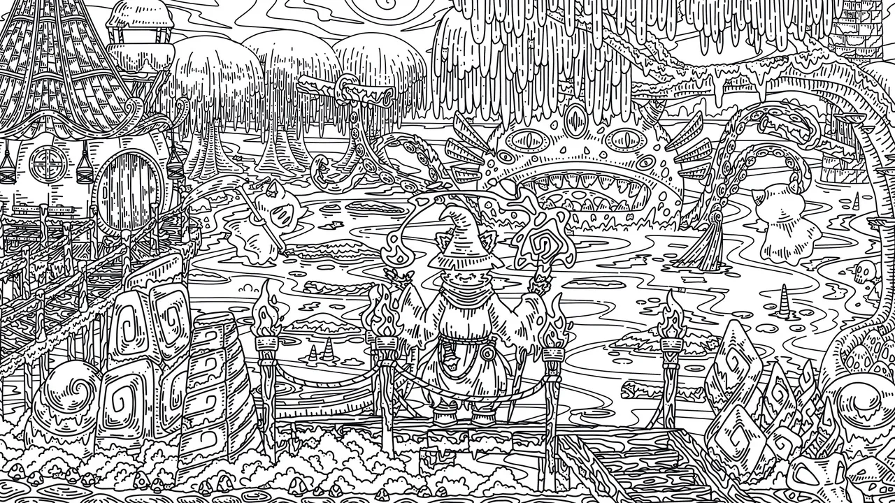 100 Swamp Cats - Artbook Screenshot 1