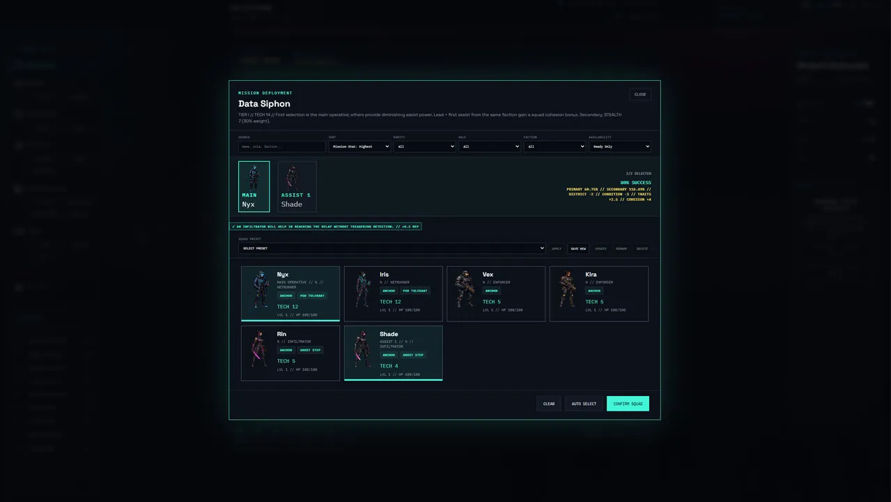 Idlepunk - Ghost Link Screenshot 3