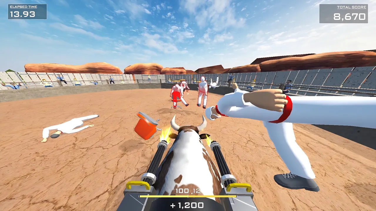 Bull Gone Wild Demo Screenshot 3