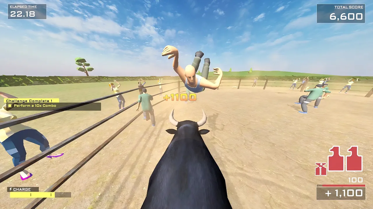 Bull Gone Wild Demo Screenshot 0
