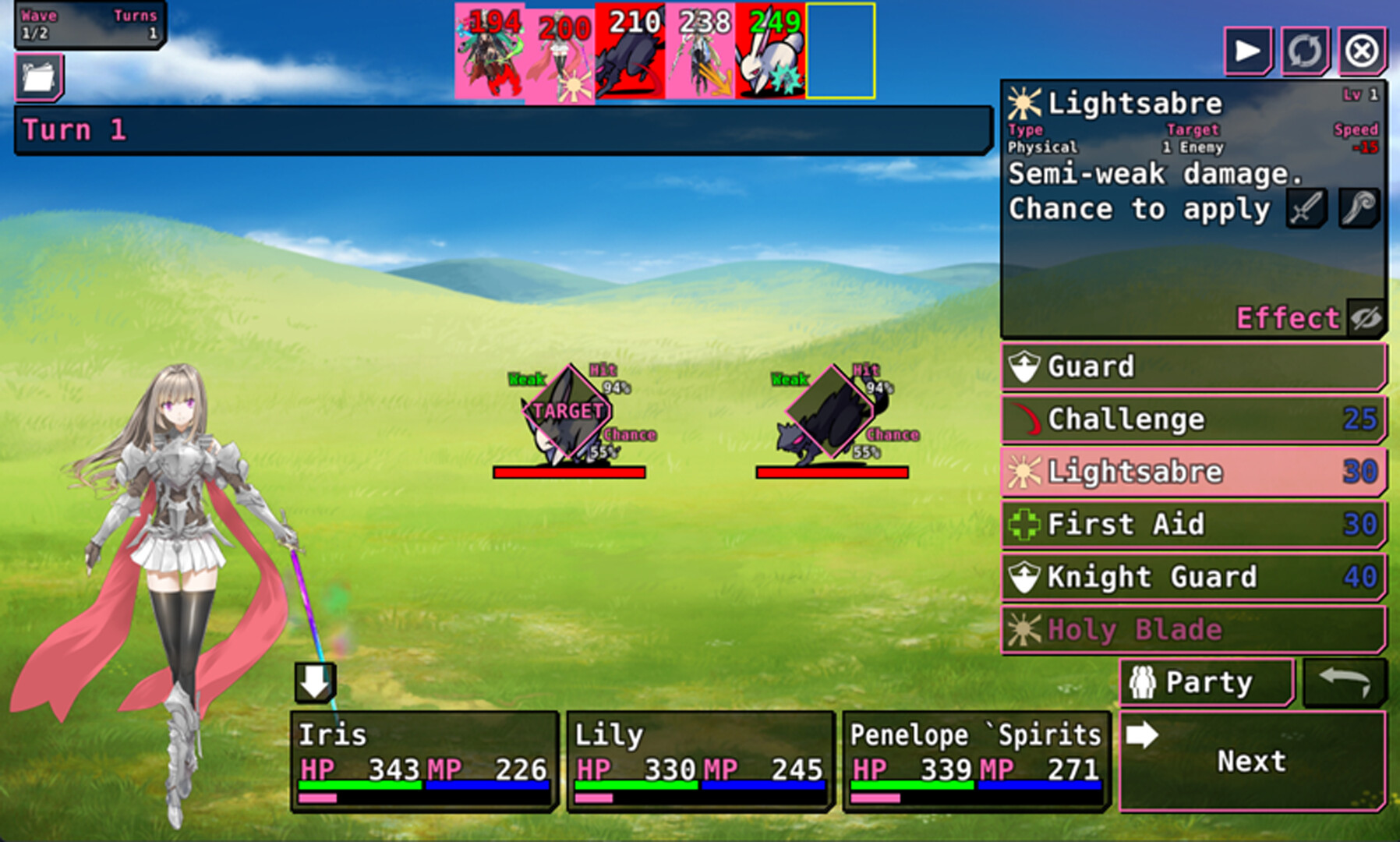 In Gehenna Fantasy Heroine Edition Screenshot 4