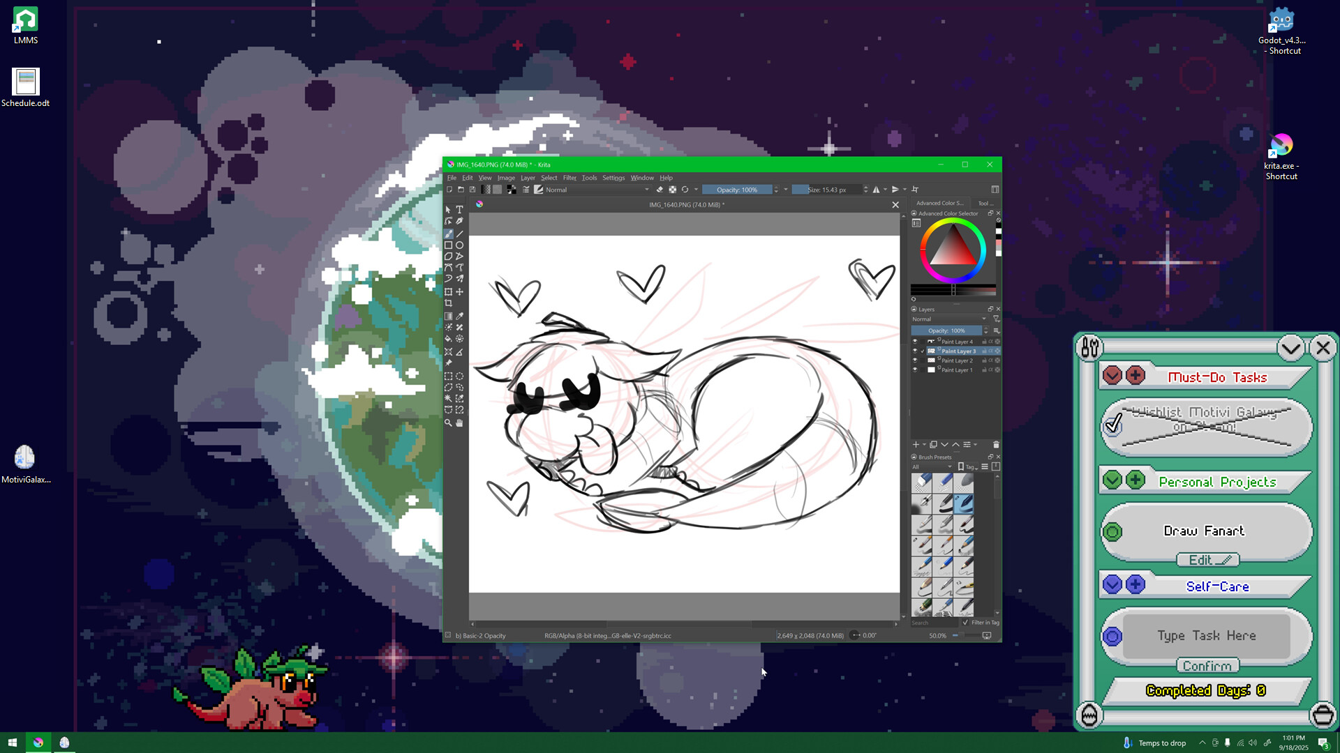 Motivi Galaxy Screenshot 0