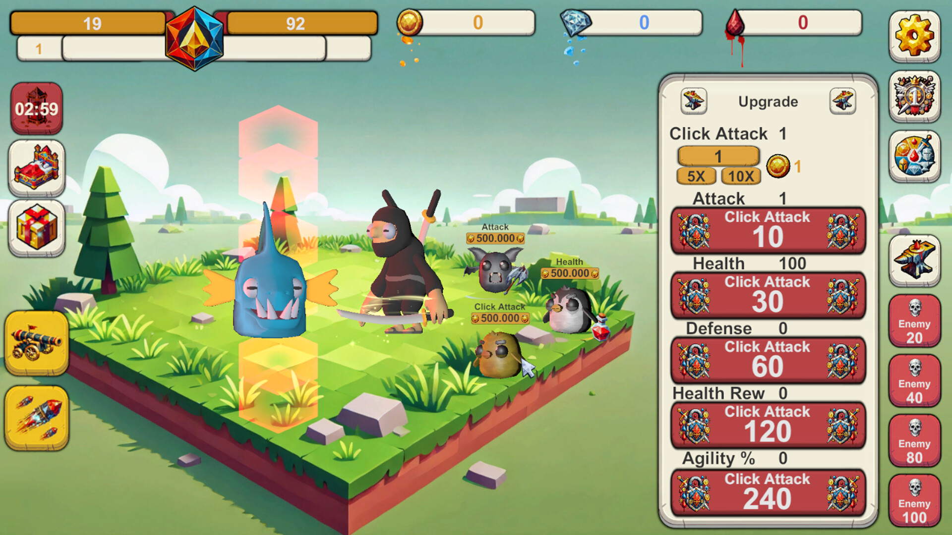 Infinite Idle: Online Clicker RPG Screenshot 0