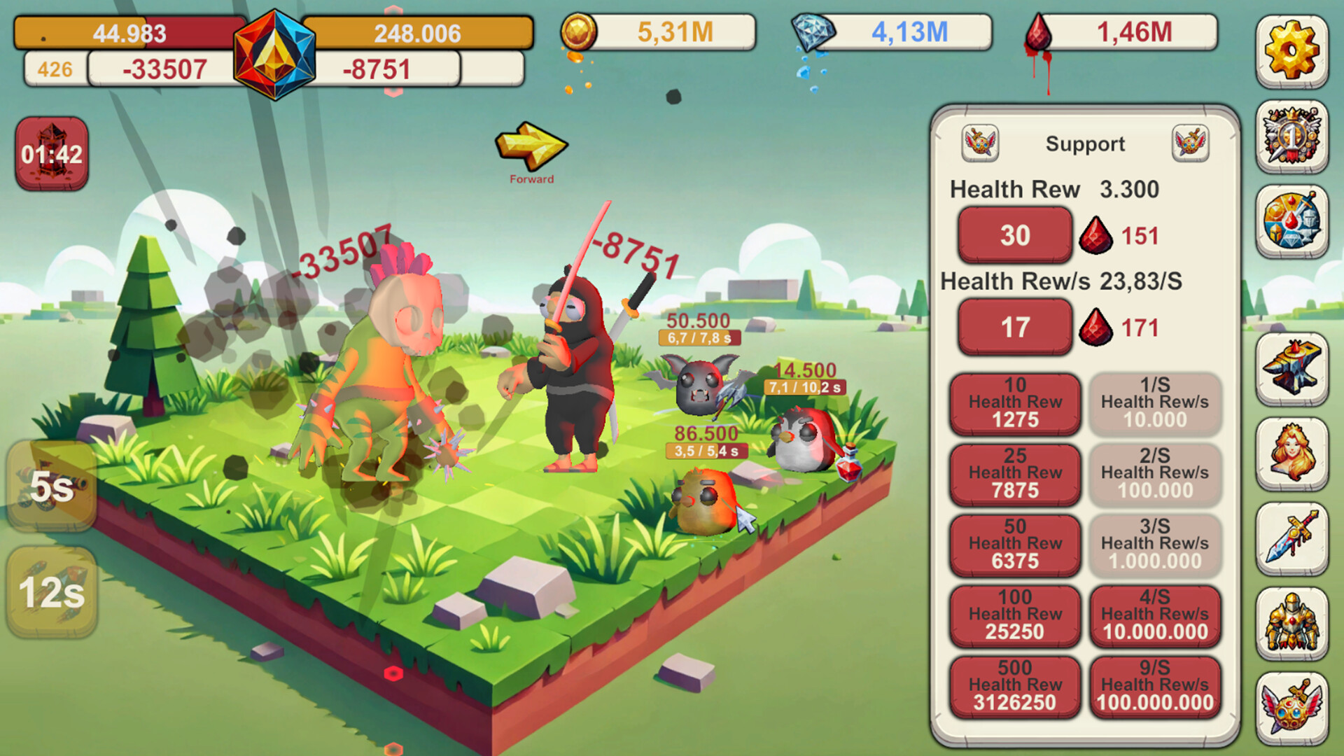 Infinite Idle: Online Clicker RPG Screenshot 2