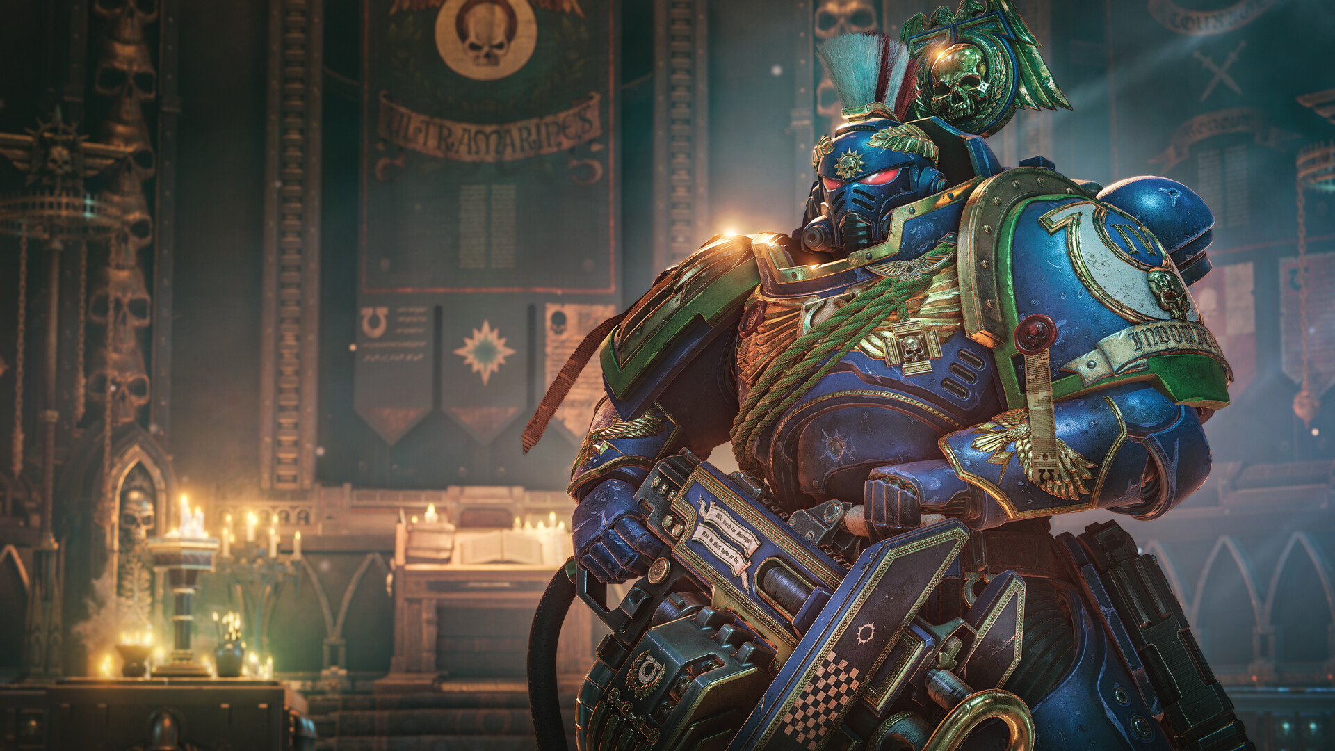 Warhammer 40,000: Space Marine 2 - Ultramarines Champion Pack Screenshot 0