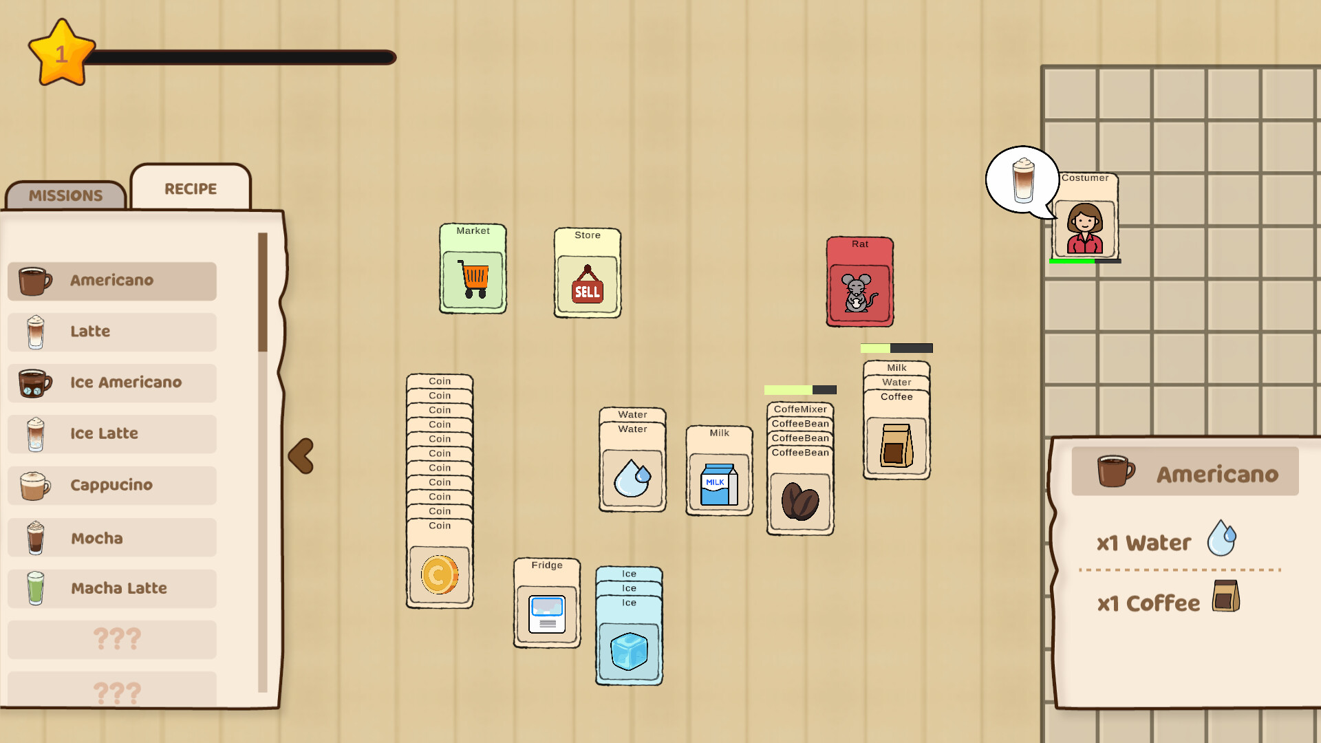 Cafe Card Screenshot 0