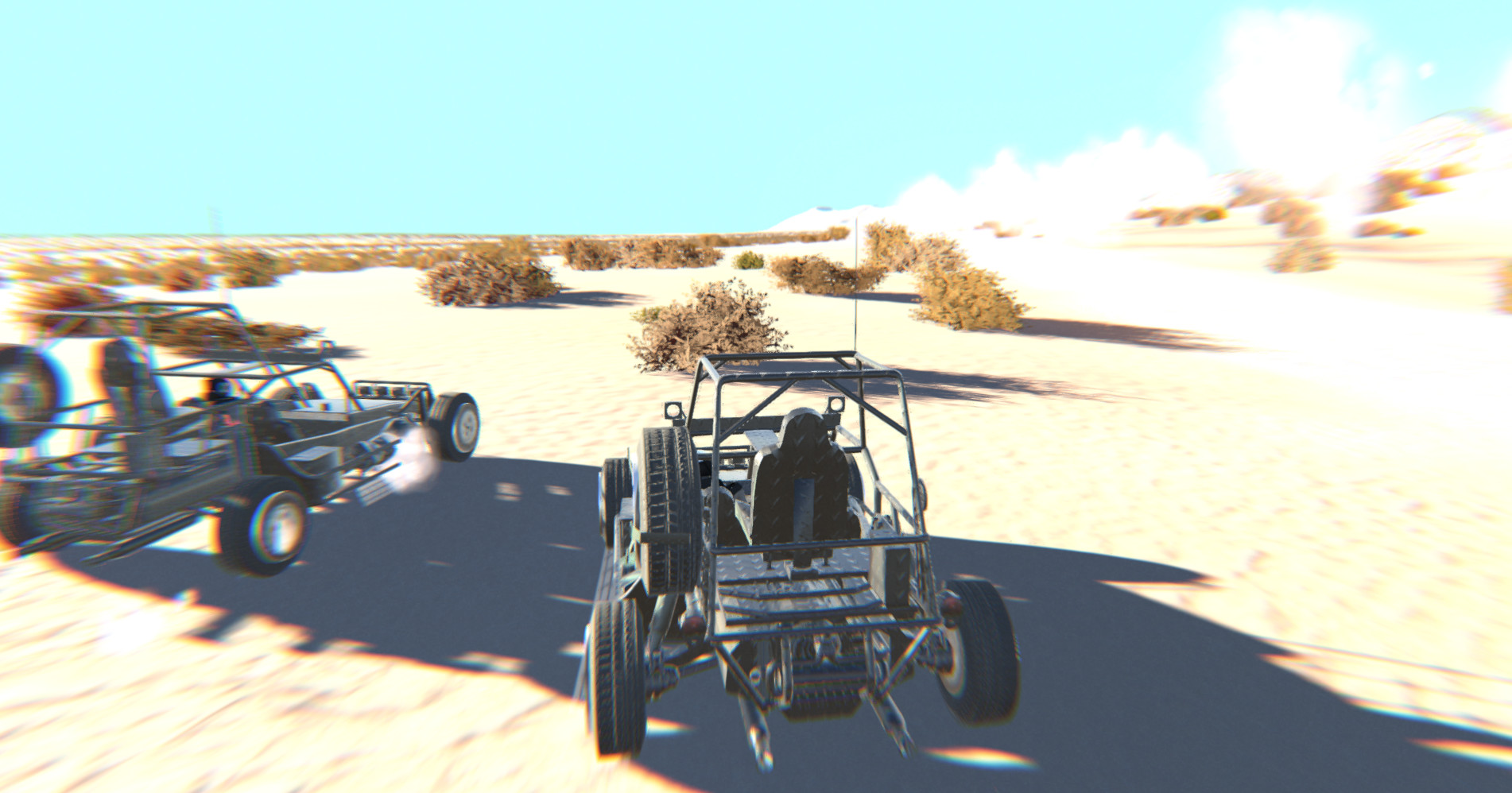 Dust On Wheels Screenshot 1