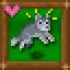 Baby wolf jump 100 icon