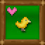 Petting a chick 100 icon