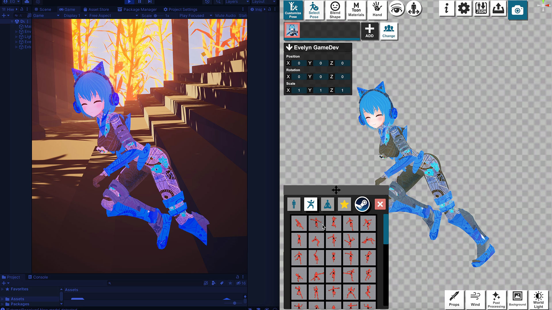 VRM Posing Desktop Screenshot 5