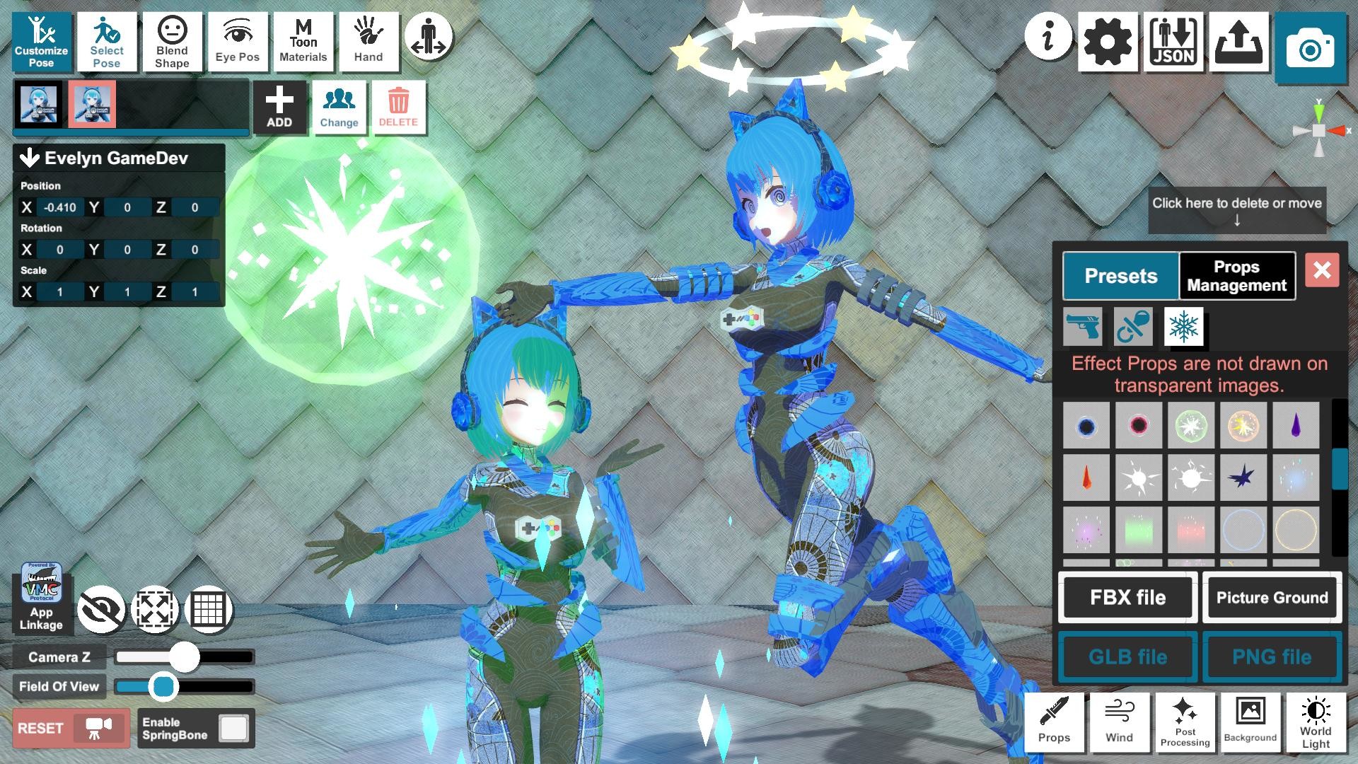 VRM Posing Desktop Screenshot 3