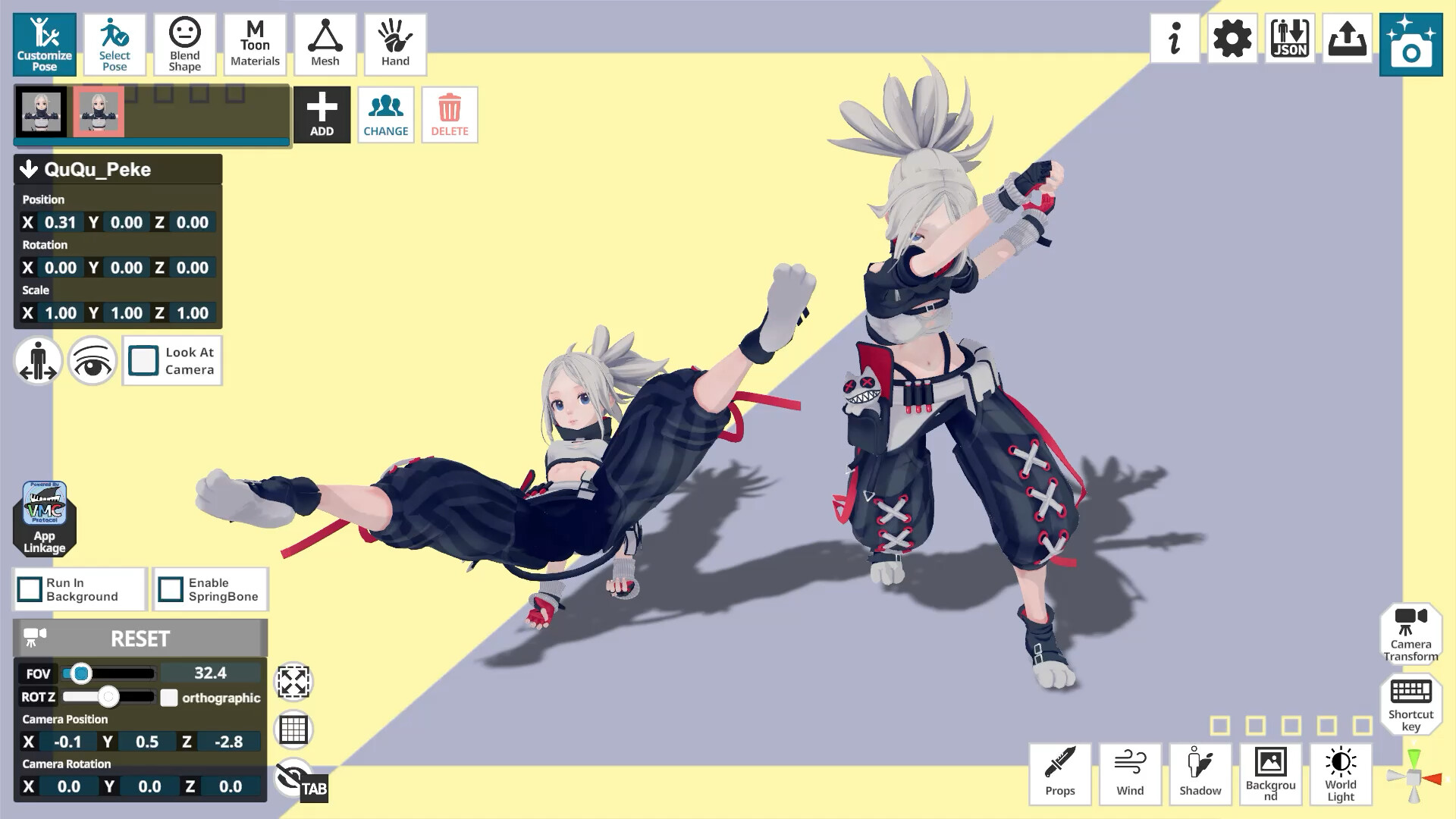 VRM Posing Desktop Screenshot 0