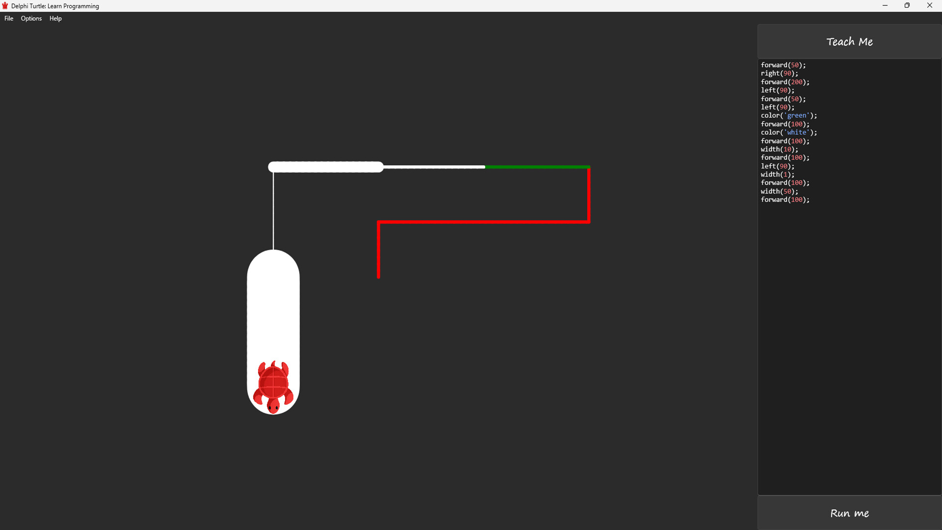 Delphi Turtle: Learn Programming Screenshot 1
