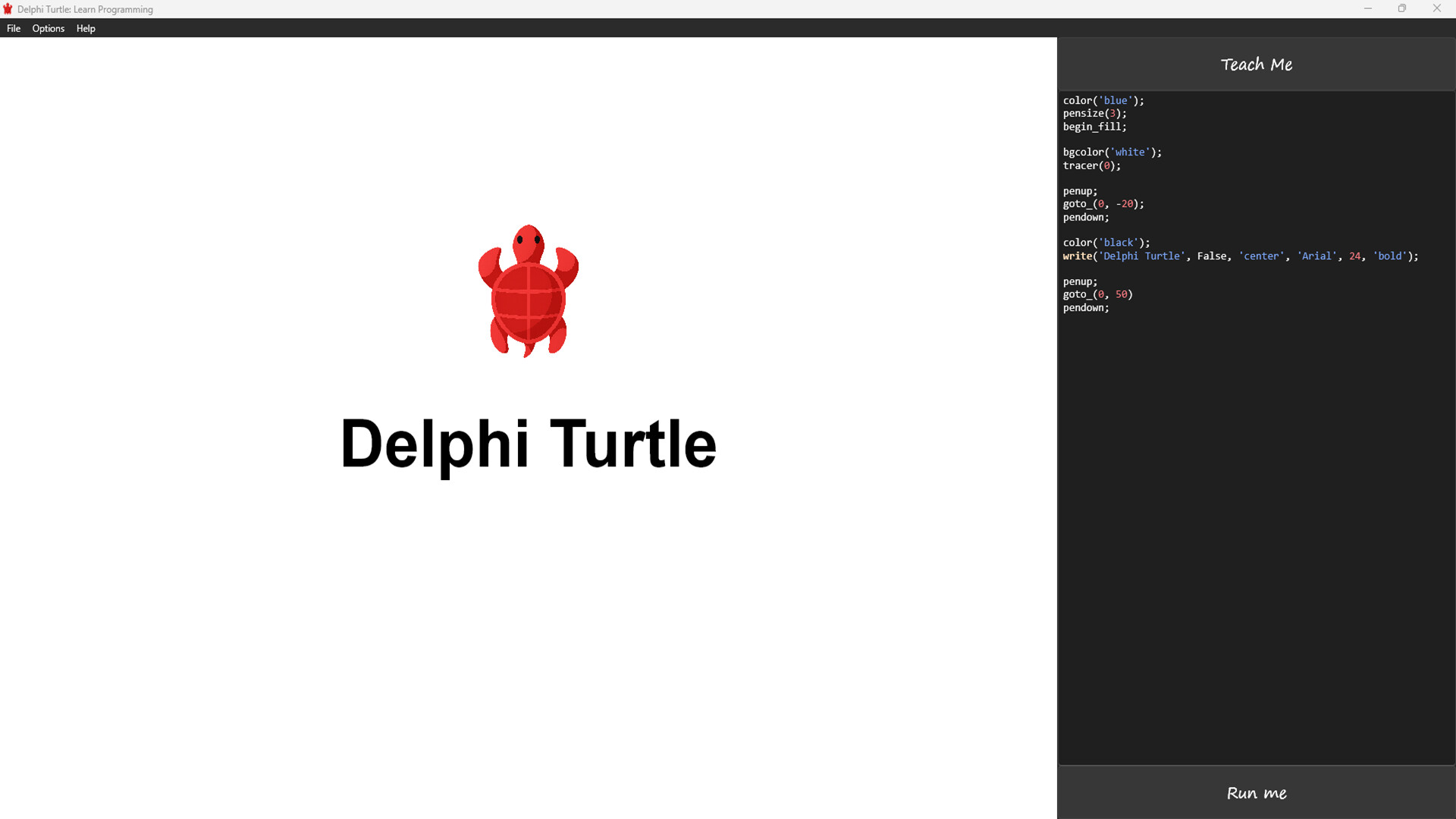 Delphi Turtle: Learn Programming Screenshot 4