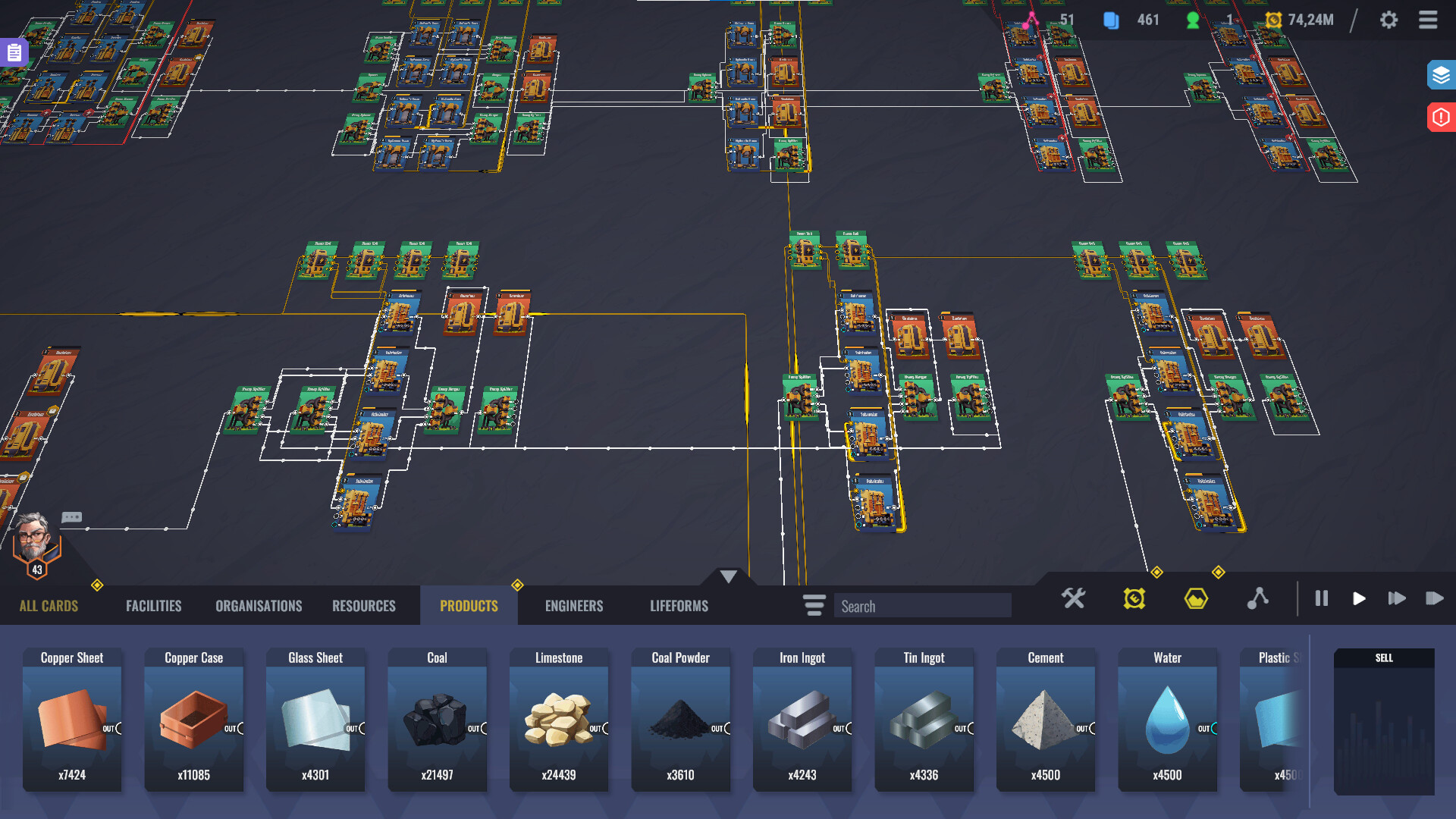 Factory Planner: First Sparks Screenshot 1