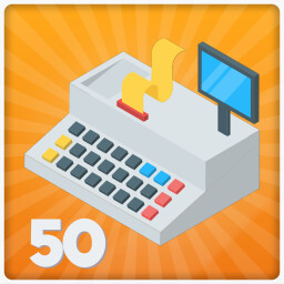 Hardworking Cashier icon