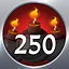 Defuse 250 bombs icon
