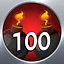Defuse 100 bombs icon