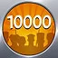 10000 Battles won icon