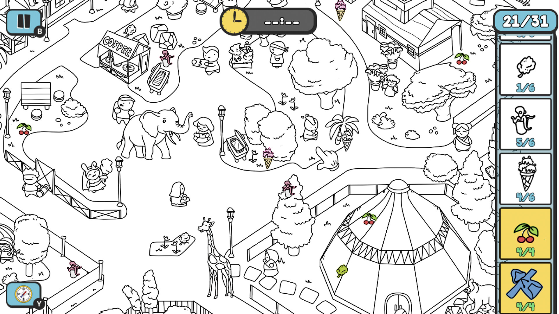 Doodle Hunt: Search Hidden Items Screenshot 1