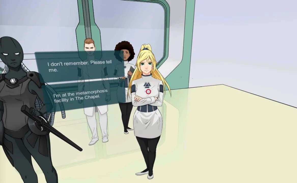 Angels & Demigods - SciFi VR Visual Novel Screenshot 6
