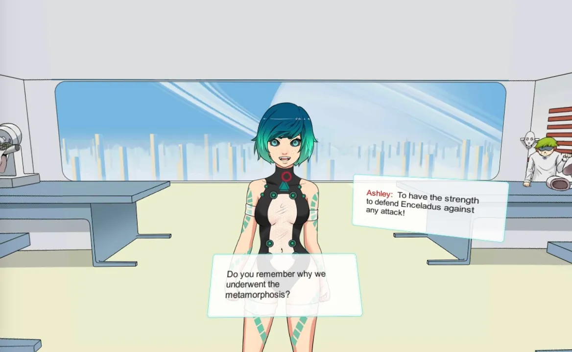 Angels & Demigods - SciFi VR Visual Novel Screenshot 4