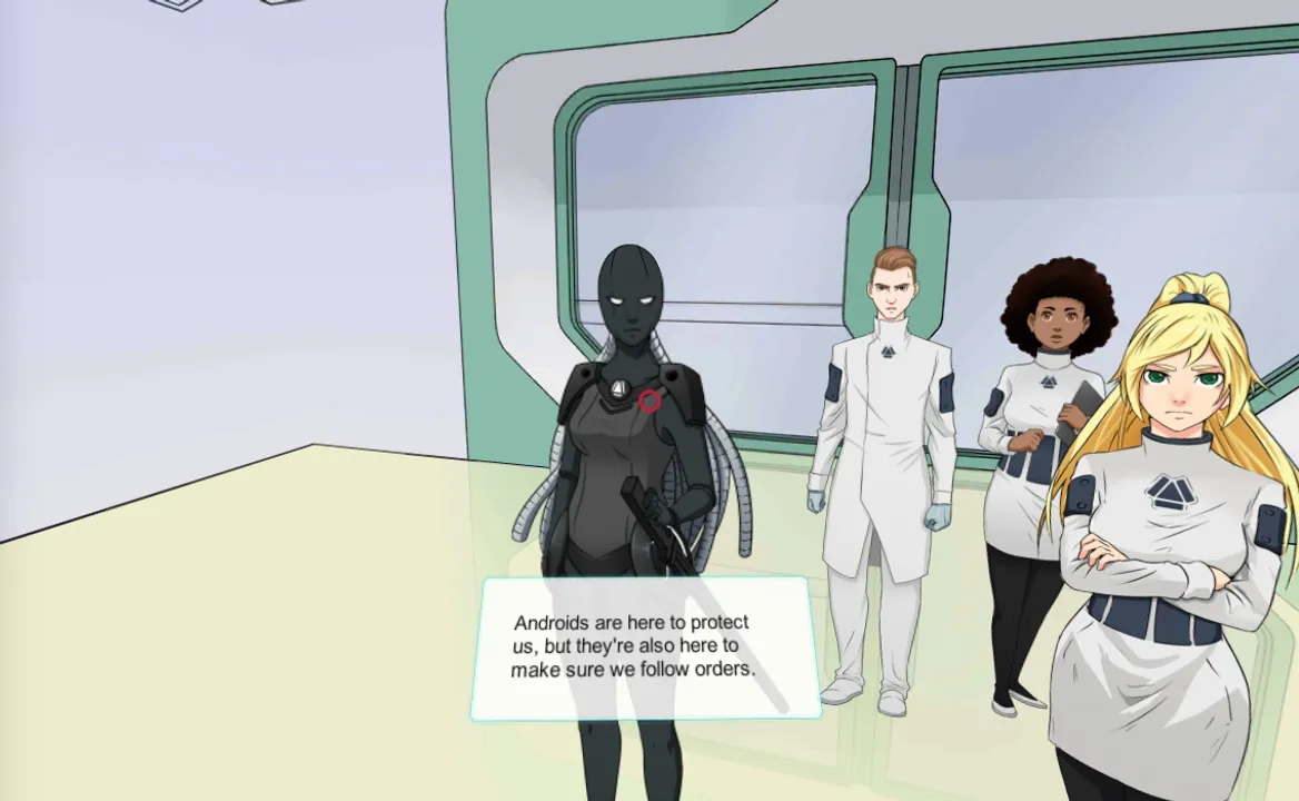 Angels & Demigods - SciFi VR Visual Novel Screenshot 7