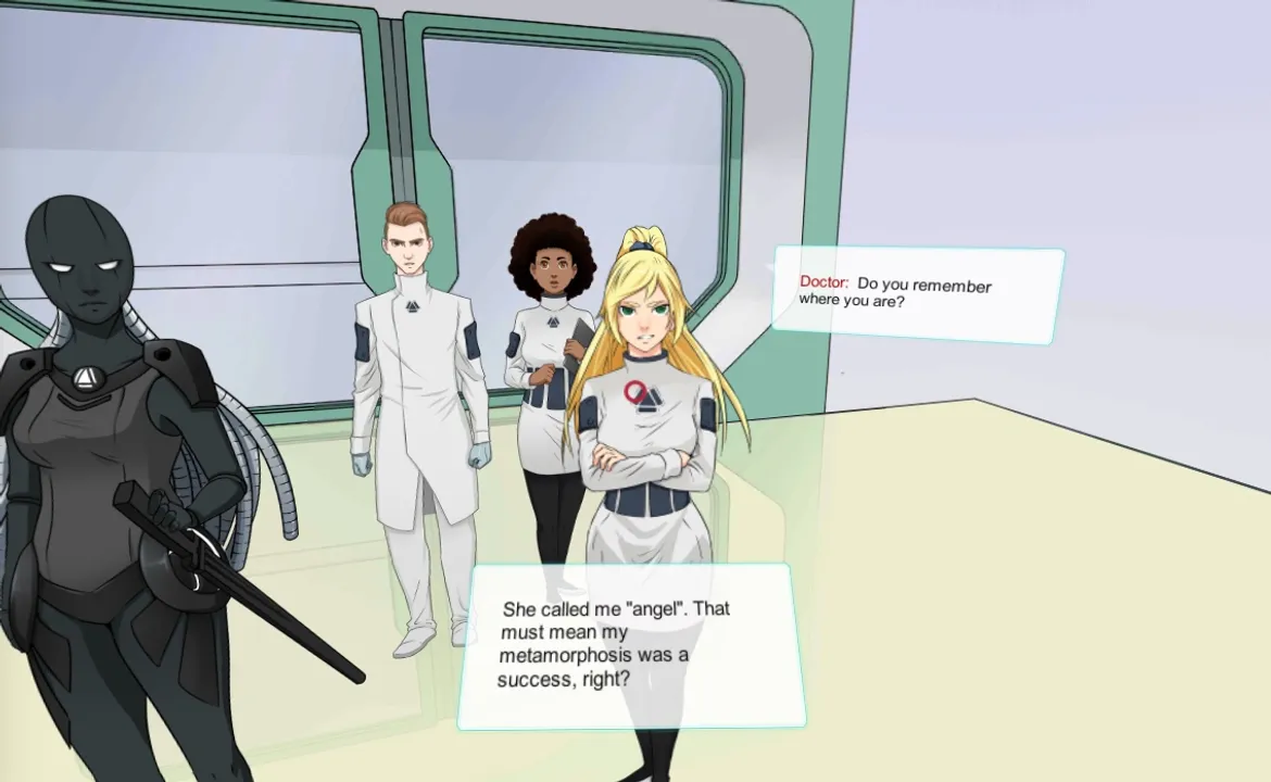 Angels & Demigods - SciFi VR Visual Novel Screenshot 1