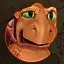 One curious dragon icon