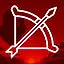 Master Bow Shooter Person  icon