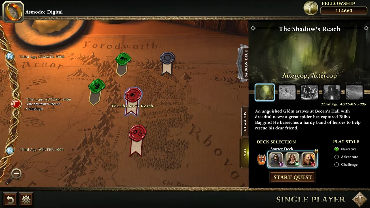The Lord of the Rings: Adventure Card Game - Definitive Edition Screenshot 3