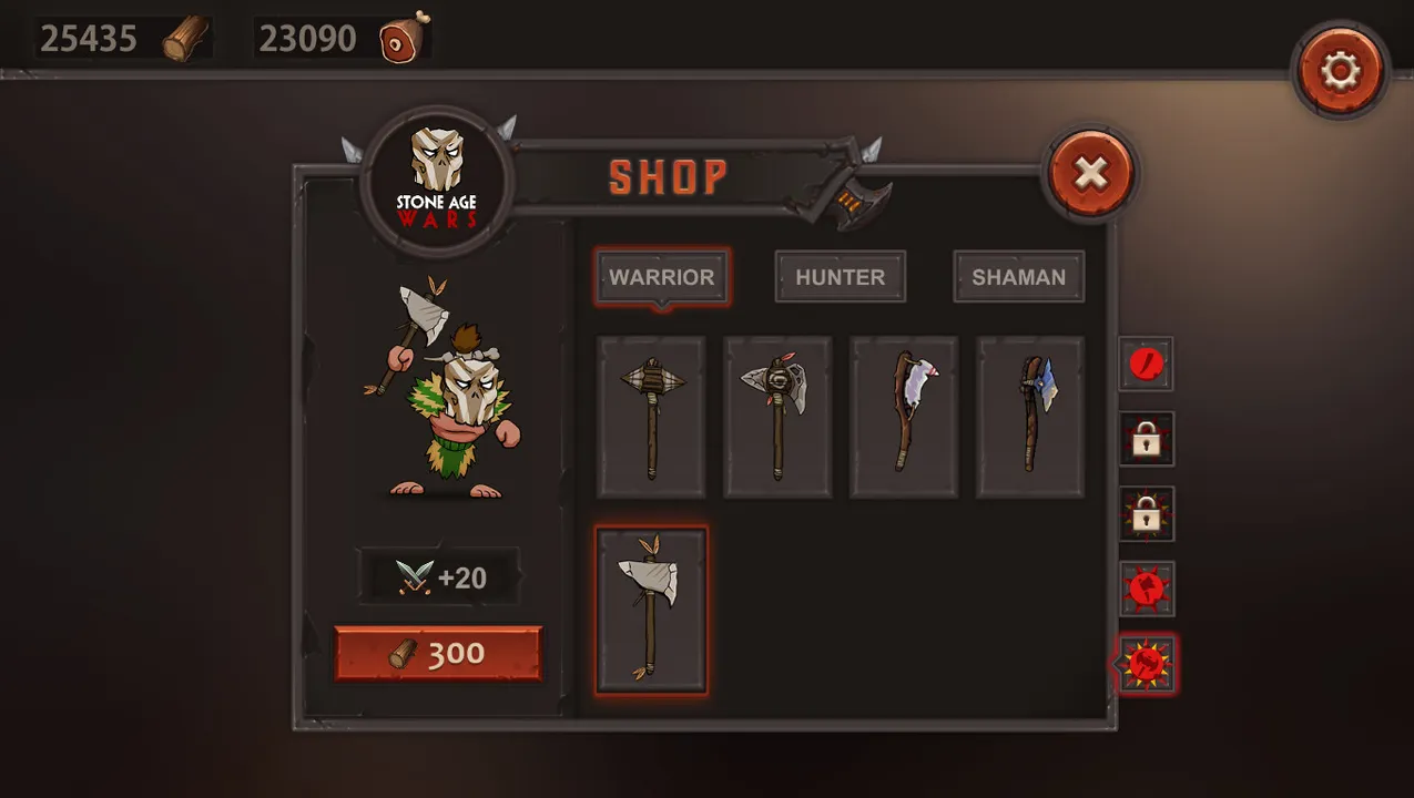 Stone Age Wars Screenshot 1