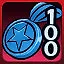 Reach 100 Medals icon