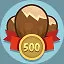 Collect 500 Nuts icon