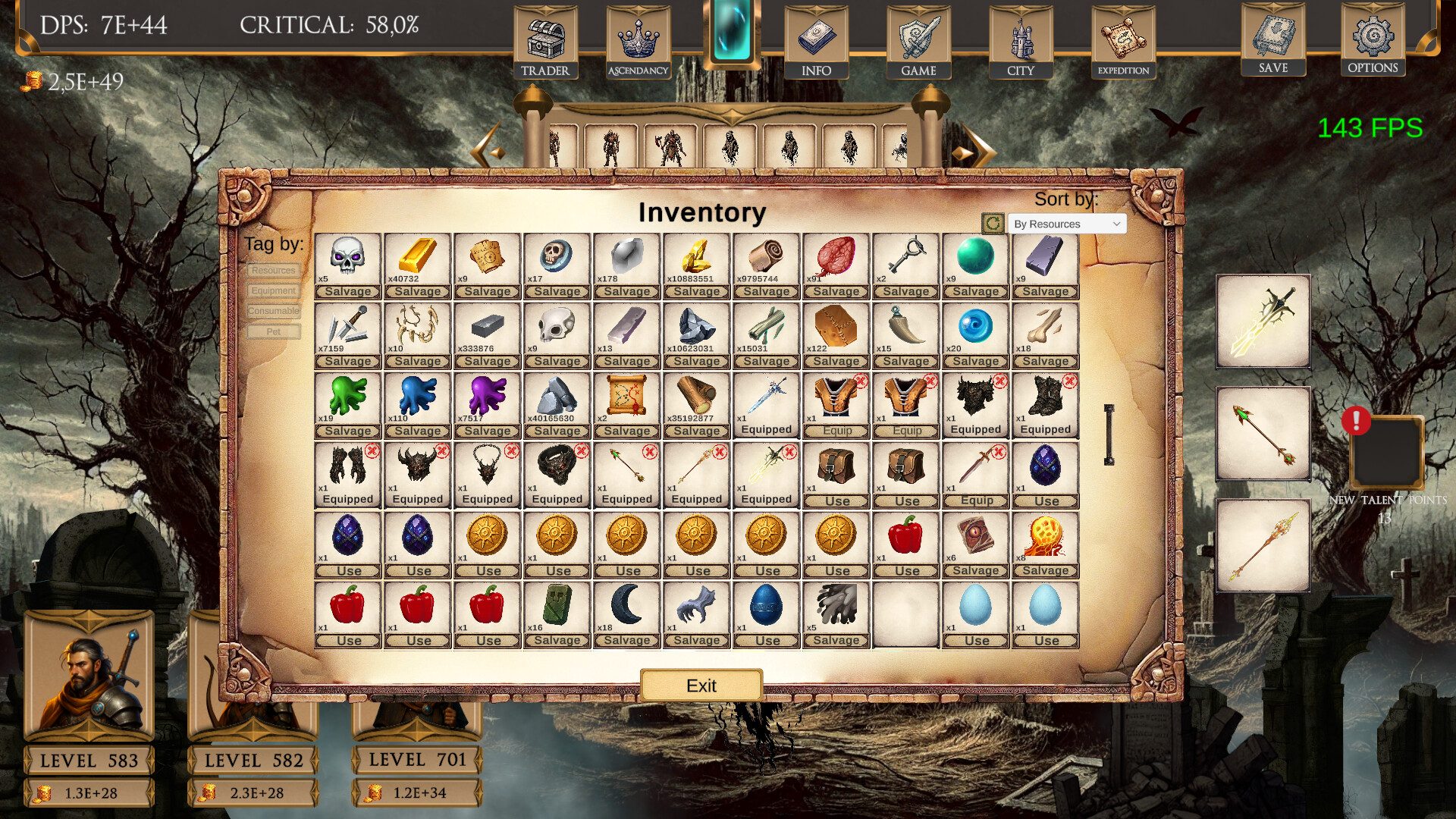 Fantasy Clicker Screenshot 3
