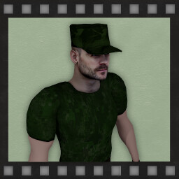Mike the soldier icon