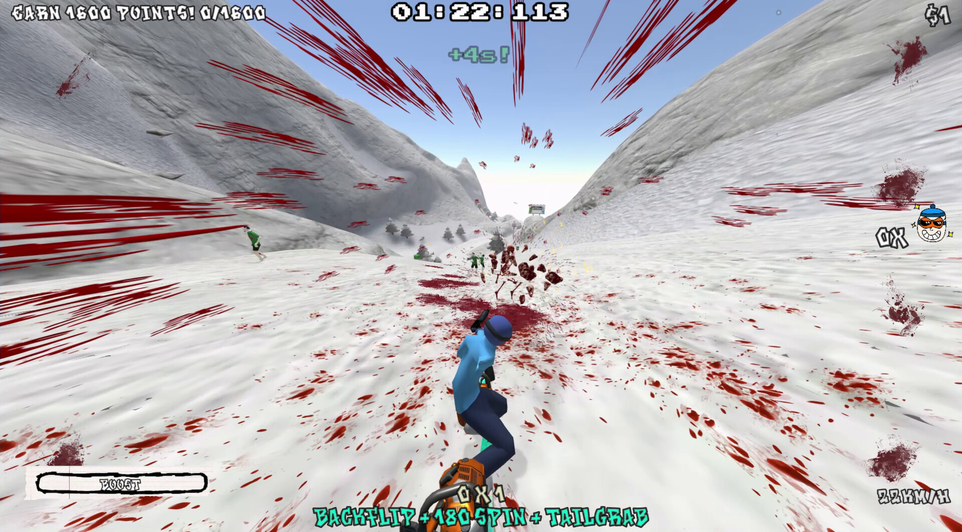 Radical Zomboarding Demo Screenshot 0