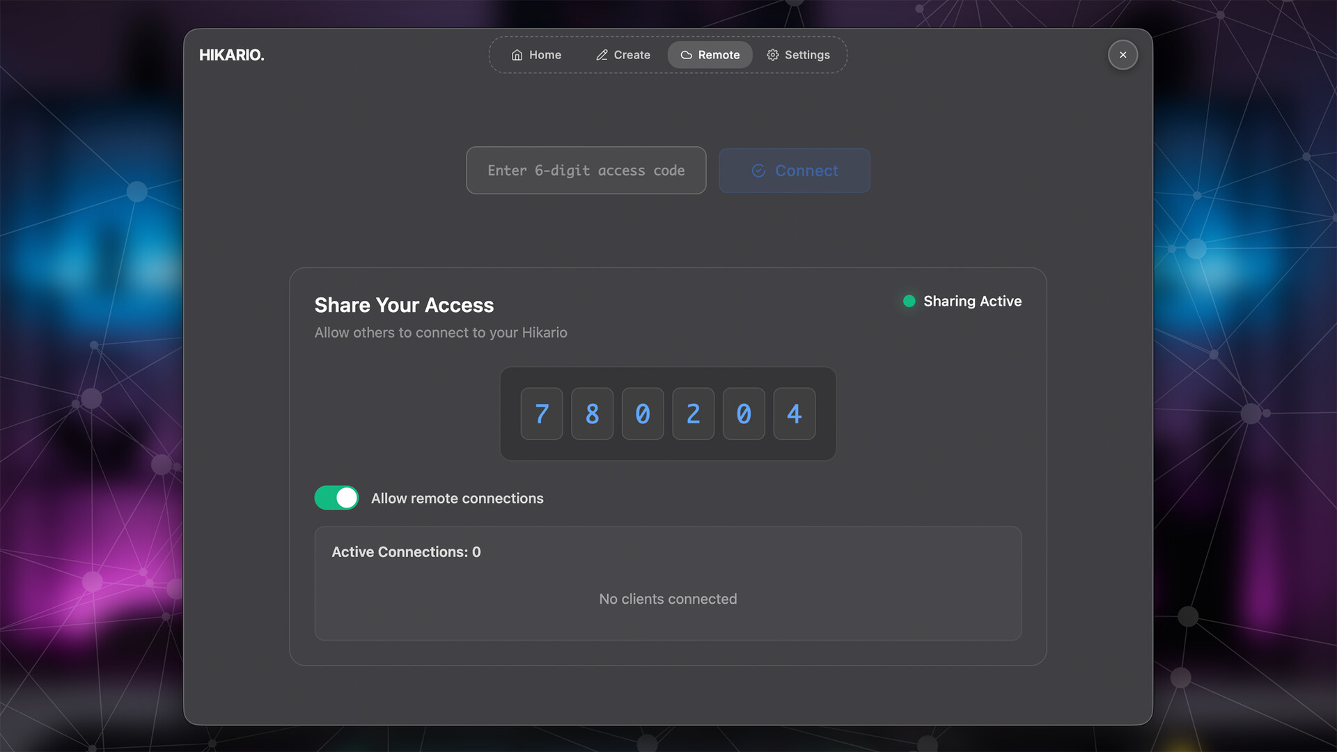 HIKARIO. Screenshot 5
