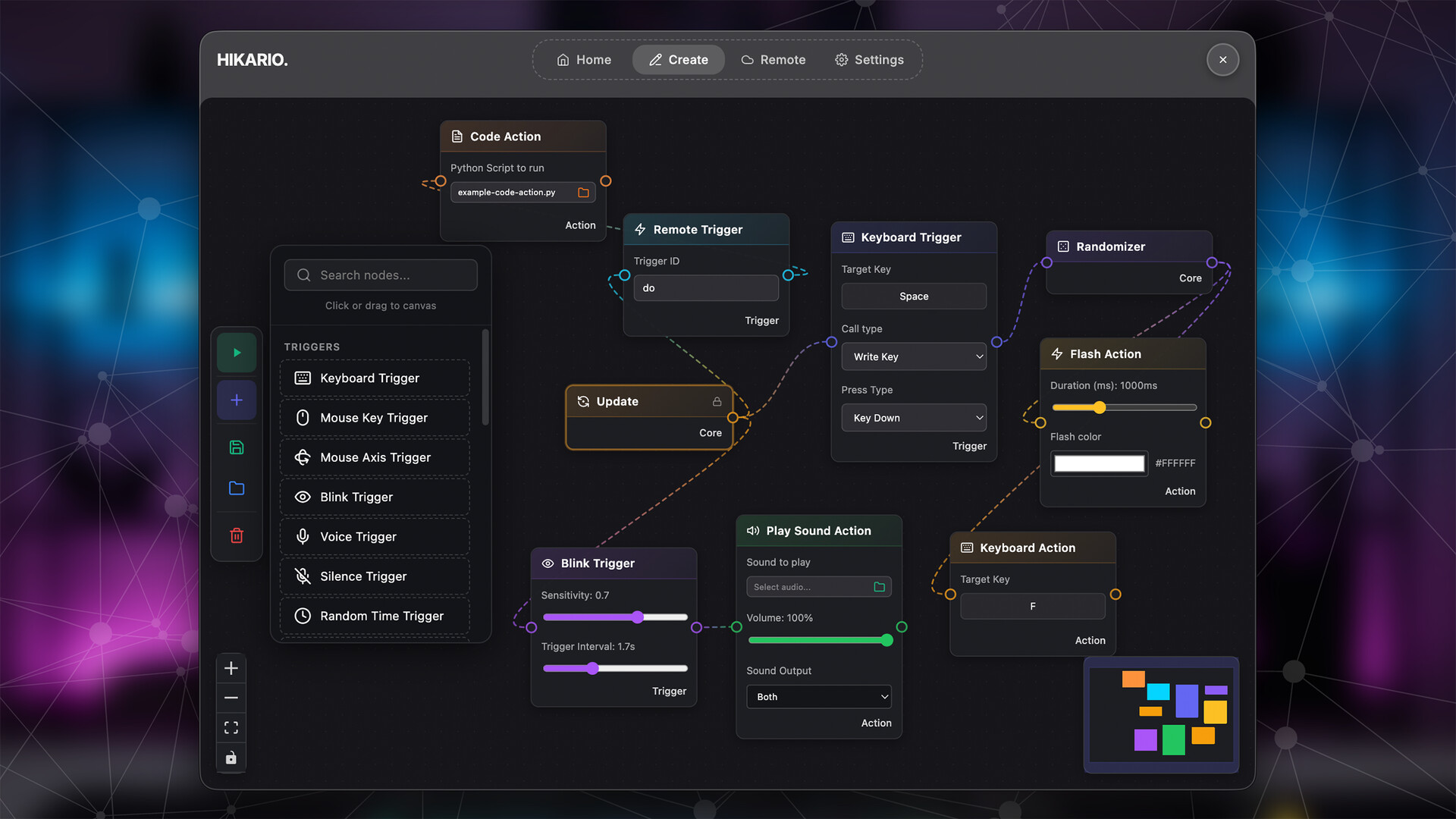 HIKARIO. Screenshot 1