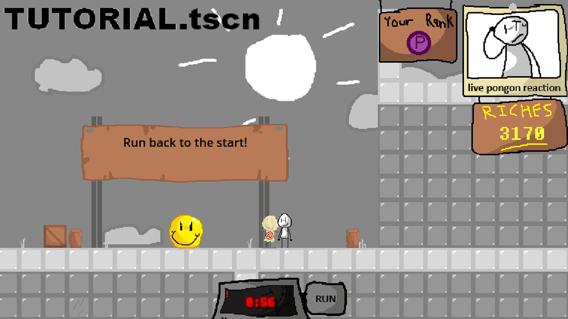 Evil Pongon Game Screenshot 1