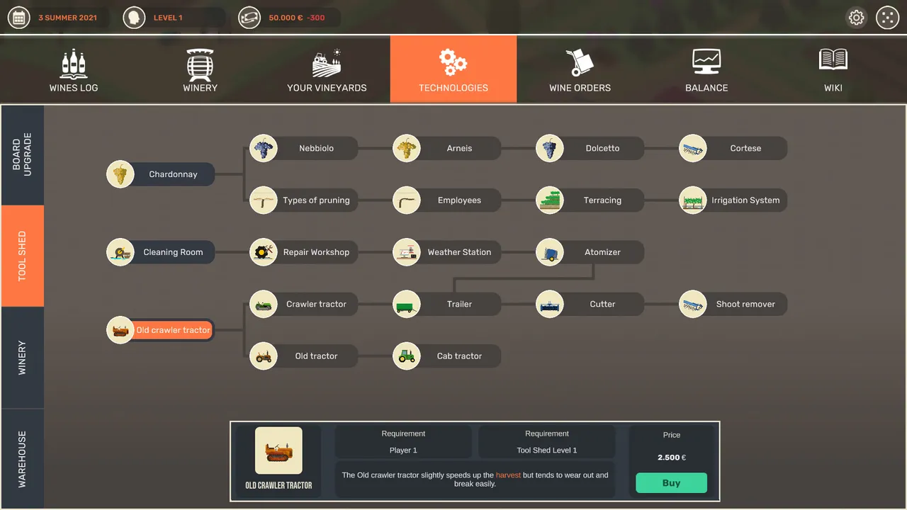 Hundred Days - Winemaking Simulator Screenshot 3