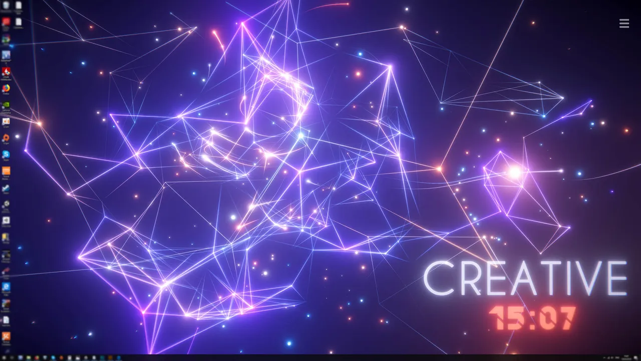 Energy Engine PC Live Wallpaper Screenshot 1