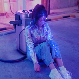 A hundred thousand volts of love icon