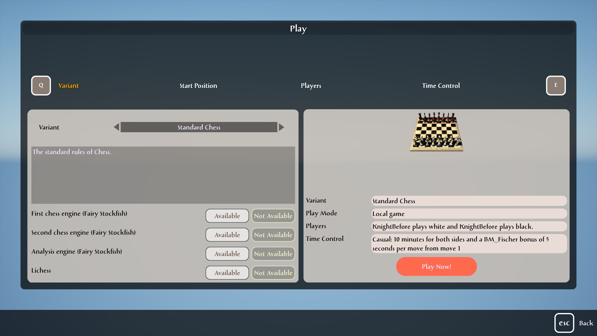 Caïssa Chess Island Screenshot 1