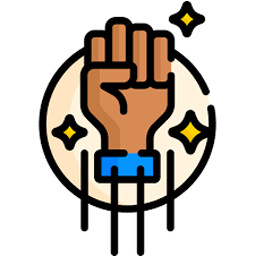 Above average bravery icon