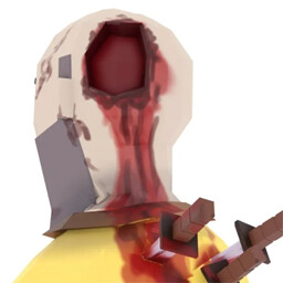 Stabbed zombie killer icon