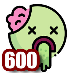 Killed 600 zombies icon